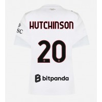 AC Milan Omari Hutchinson #20 Vieraspaita Naiset 2026-27 Lyhythihainen